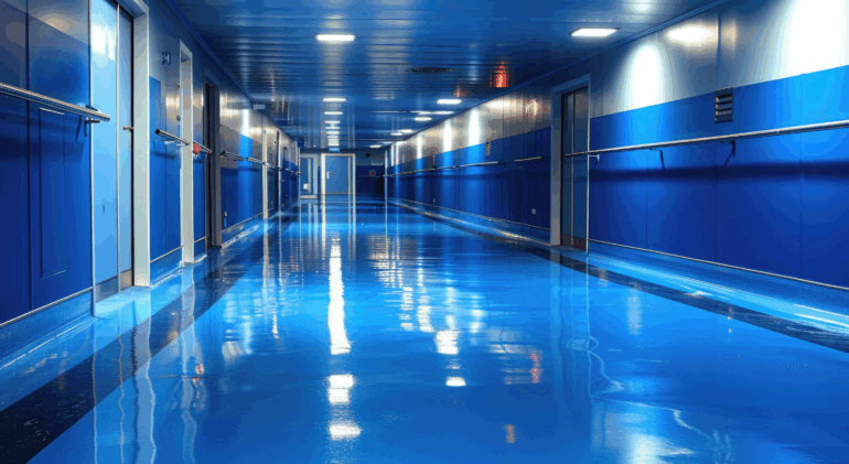 Pharmaceutical flooring