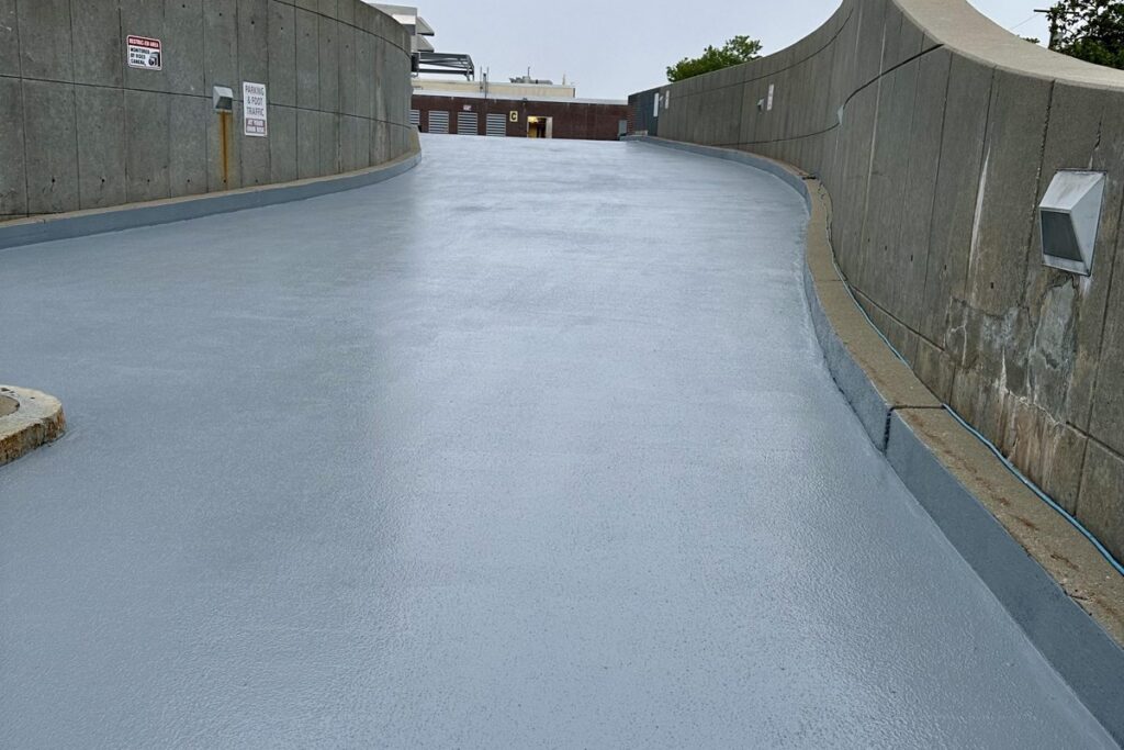 Cape Cod Hospital, Hyannis MA - finished ramp