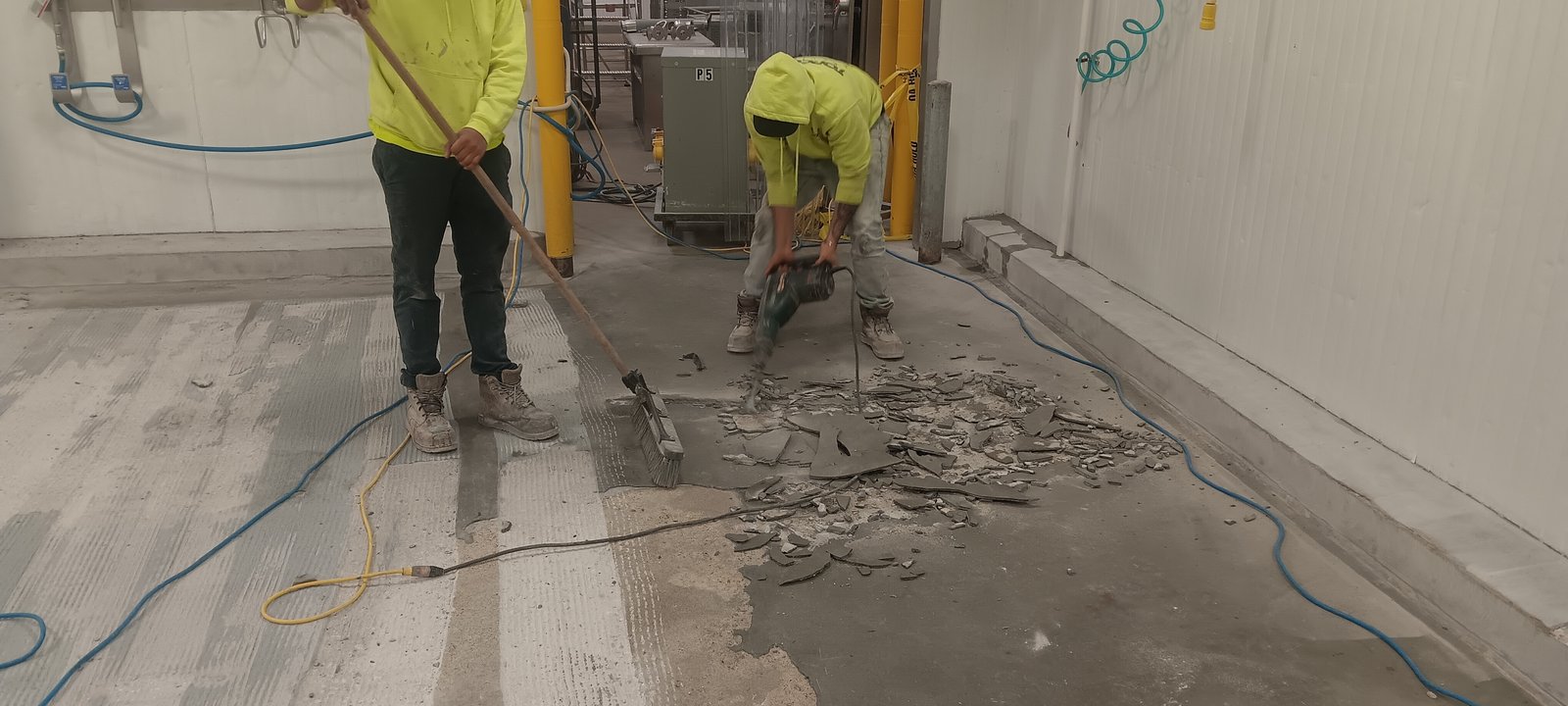 haverhill food production breaking out existing floor 1 concrete repair