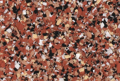 Floor Color Charts 12 Red Rock swatch, Legacy Dur-A-Flex Micro Chip