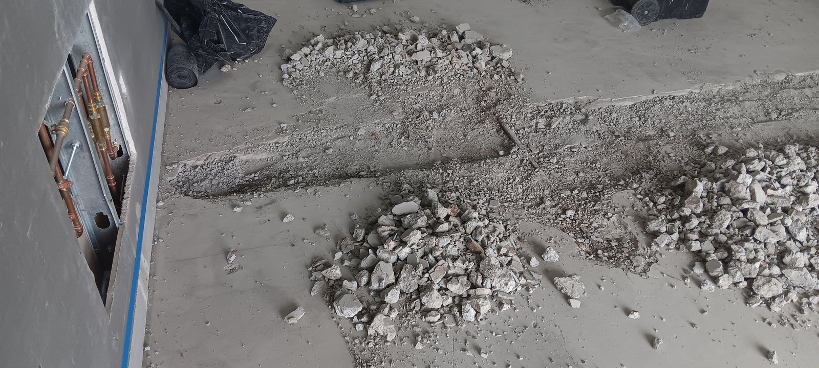 rocky neck seafood boston fish pier removed concrete rubble 1 concrete repair