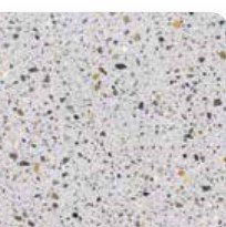 Polishable Overlays & Cement Terrazzo 7 Gray Mist 3014N, TRU PC color swatch (manufacturer example)