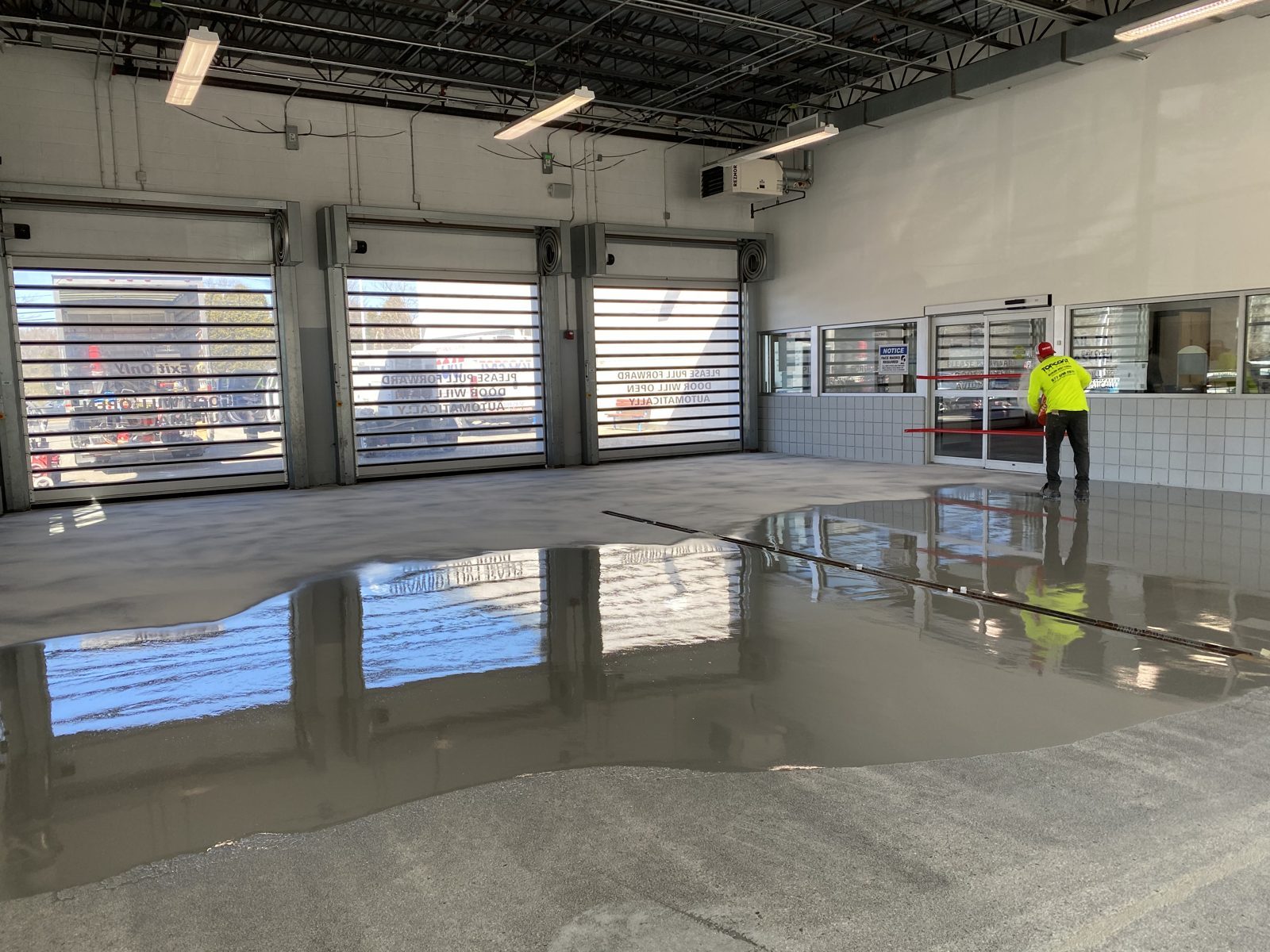 urethane cement dartmouth honda installation 1